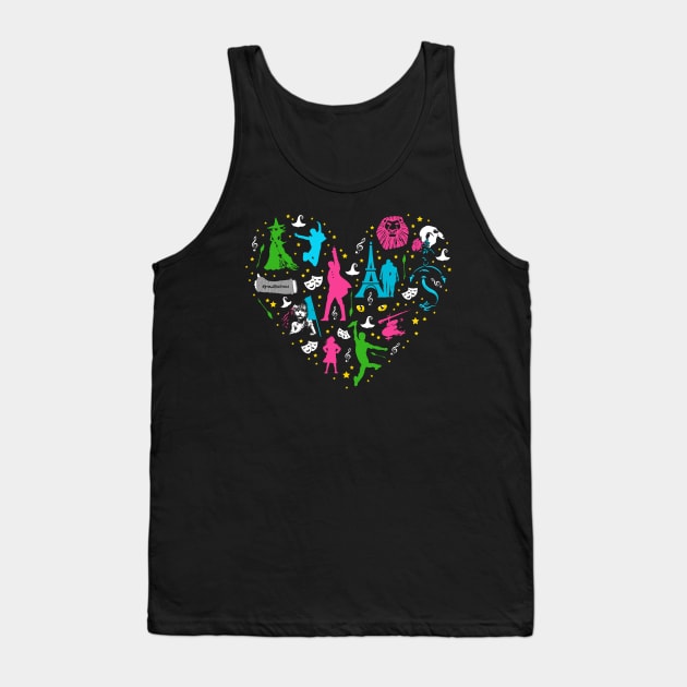 I Love Broadway Tank Top by KsuAnn